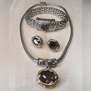 Vintage MX Amethyst set
